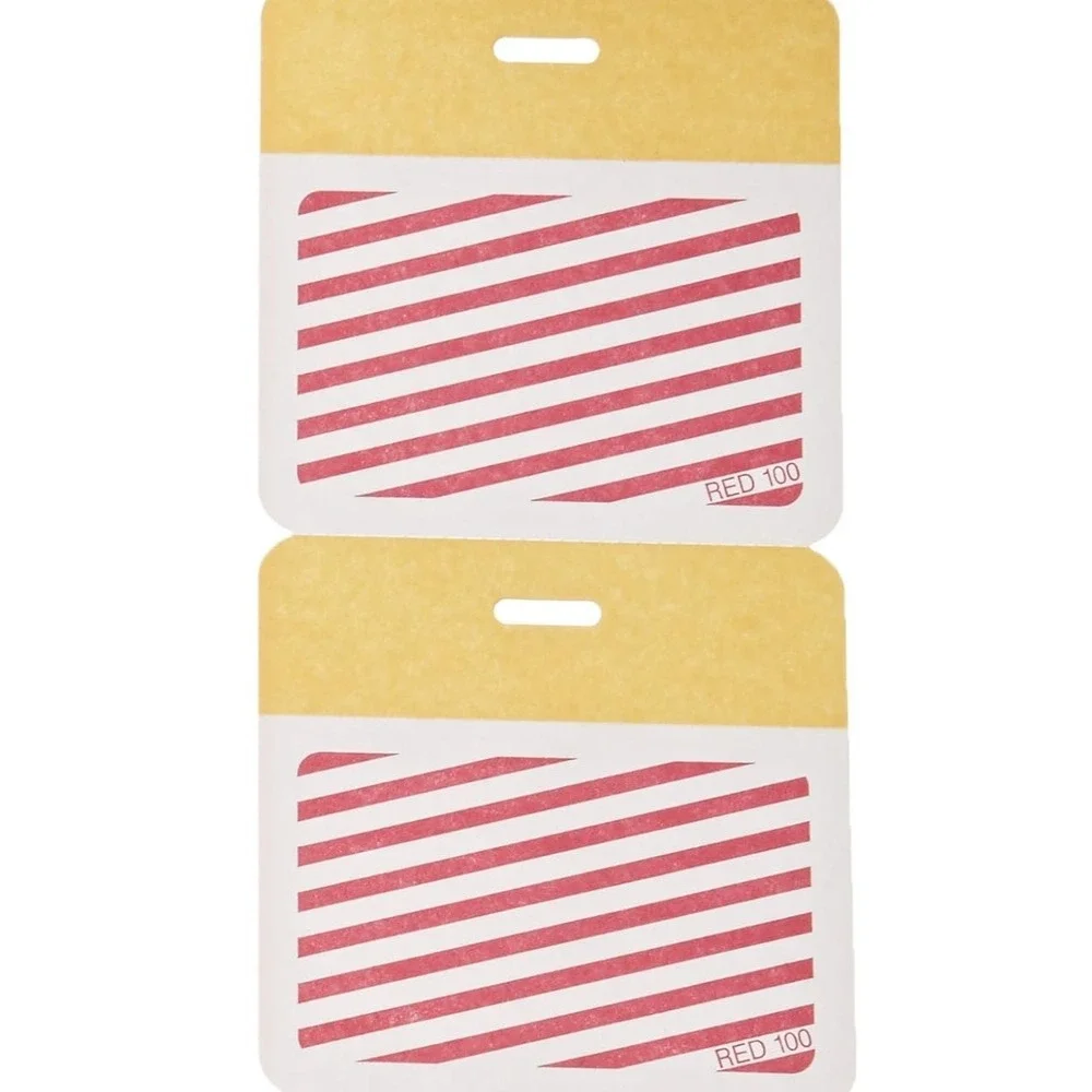 Brady 95645, 2-Part, 1-Day Td Badge W/Yellow, Yellow, Legend 